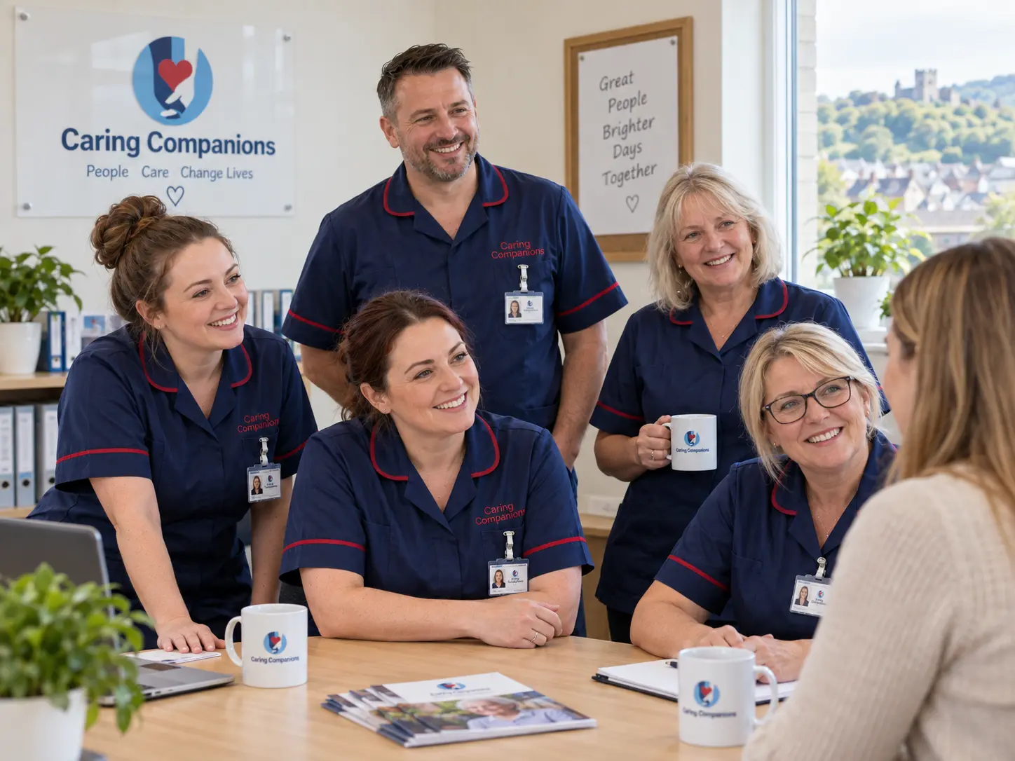 Caring Companions care workers together as a local care team